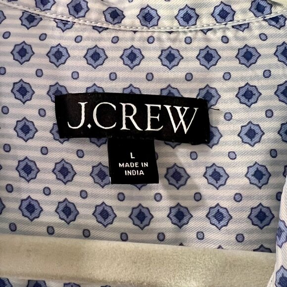 J. Crew Long-sleeve, Belt-patterned Shirt - Picture 3 of 3